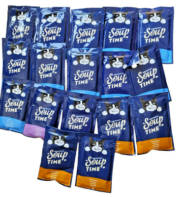 FELIX Original Soup Time Suppen  für Katzen 17 Beutel