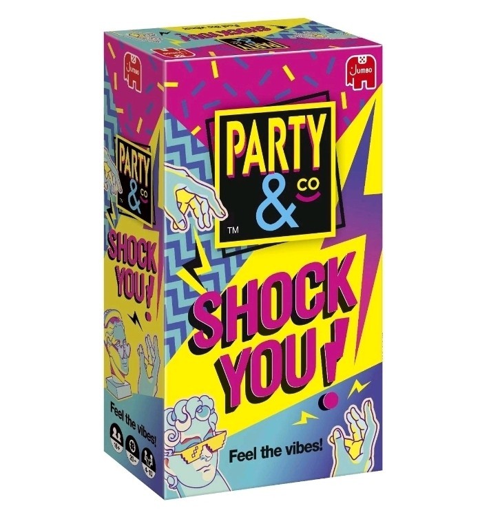 Party & Co. Shock You - The Fun Packed Multi Challenge Shock Game, +16 años