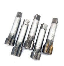5x SPW Maschinengewindebohrer R 1 1/4 Zoll HSS-E  Werkzeug Konvolut Set