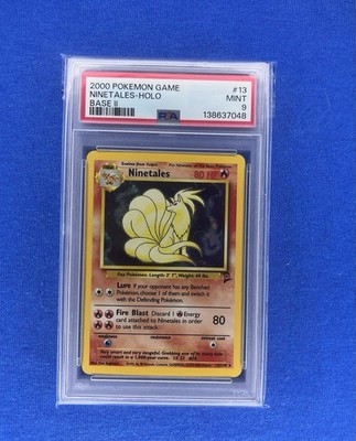 Ninetales 2000 Pokemon Game Base Set 2 #13 - Holo PSA 9 | eBay