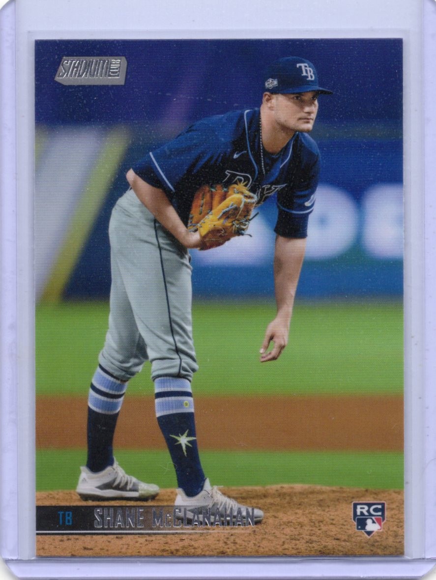 2021 Topps Stadium Club - Shane McClanahan #170 (RC) Tampa Bay Rays