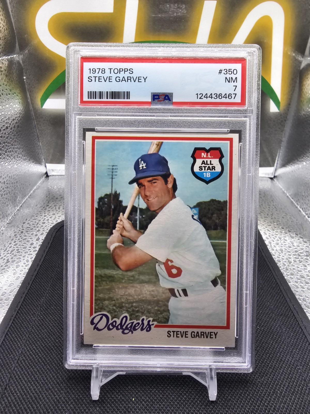 1978 Topps #350 Steve Garvey PSA 7 Dodgers