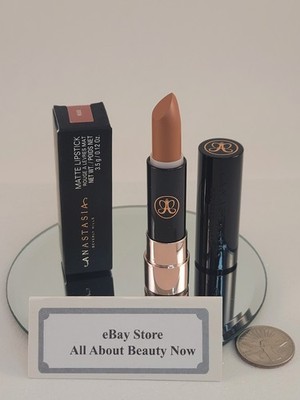 Anastasia Beverly Hills Matte Lipstick NUDE 0.12 oz Full Size New In Box RARE