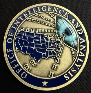 Amtrak Railroad Police Department intelligence unit challenge Coin