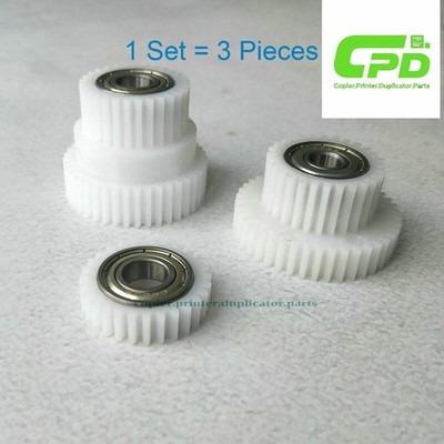 Drive Gear Kit 3Pcs Fit For Riso RZ 200 220 230 300 370 390 500 510 570 590