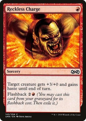 Reckless Charge 143 C Ultimate Masters Magic: The Gathering NM/M