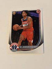 Tre Johnson III 2025-26 Bowman Basketball #6 RC