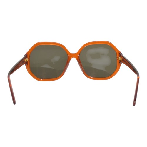 Occhiali da sole donna Stella McCartney arancione 004 SC0117S esagonali 56-19-140 - Foto 3 di 8