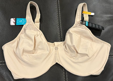 BALI BRA 3385 Comfort Minimizer 38DD Underwire Bra Nude NEW NWT