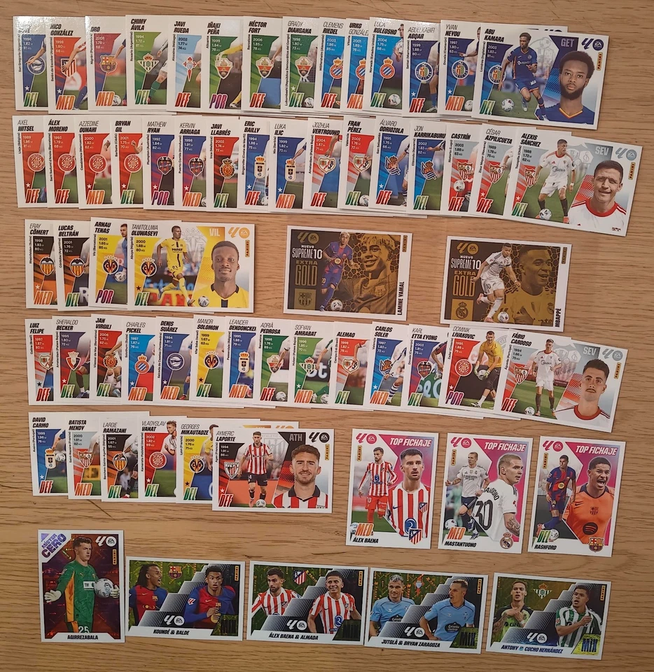 (LEER)COLECCIÓN COMPLETA. TODO LO EDITADO. COLECCIÓN TERMINADA LIGA ESTE 25-26 - Imagen 2 de 4