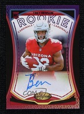 2024 Certified Rookie Signatures Purple Mirror 10/10 Trey Benson Auto 16wc
