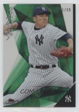 2015 Topps Finest Green Refractor 11/99 Masahiro Tanaka #96 5r6