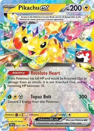 Pikachu Ex Pokémon TCG卡| eBay