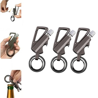 1/2/3X Permanent Match Infinity Lighter Multitool Keychain Bottle Opener Strike