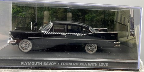 007 JAMES BOND COLLECTION PLYMOUTH SAVOY FROM RUSSIA WITH LOVE 1/43 SCALE