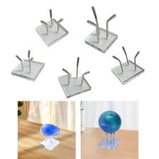 Metal Arm Display Stand Easel Rack Decorative Home Decoration Rock Display