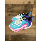 Jordan Tatum 1 TD Wave Runner Basketball Shoes Toddler Size 4C Blue Purple Pink