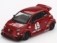 Truescale Miniatures Tsm MGT00963-R 1:64 Abarth 595 LB-WORKS Rot Rhd Modellauto