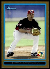 2009 Bowman Draft Picks & Prospects Chris Barnwell #BDPW16 WBC Prospects Gold