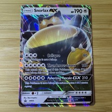 Snorlax GX SM05 SM Promos Holo Card Heavy Play on eBay