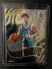 2024-25 Revolution Basketball Tidjane Salaun New Wave #17 (RC)