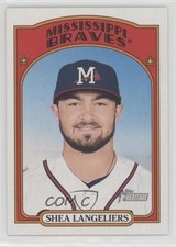 2021 Topps Heritage Minor League Edition Shea Langeliers #25 0kz8
