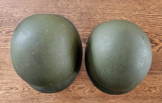 Vintage U.S. Army Helmet Shell and Liner