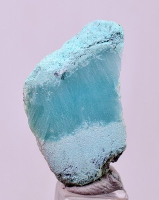 3,4 grs GEM SILICA CHRYSOKOLL CHALCEDON LANDSCHAFTLICH GROBE PLATTE NEUFUND P...