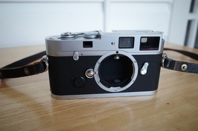 Film Camera Leica Viewfinder Leica MP Viewfinder Silver 35mm