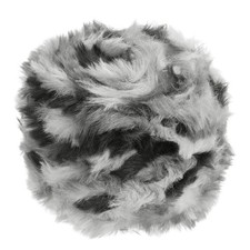 70 Yards Fur Yarn, 100 Grams Faux Fur Eyelash Yarn, Dark Cloud Color