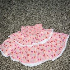 Matilda Jane Girls Size 8 Hearts Skirt