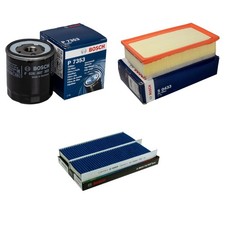 BOSCH Inspektionspaket Filterset für Opel Grandland X 2.0 D Peugeot Traveller