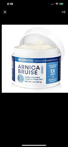 Arnica Bruise Cream Extra Strength Fast - Action For Bruising & Swelling Skin