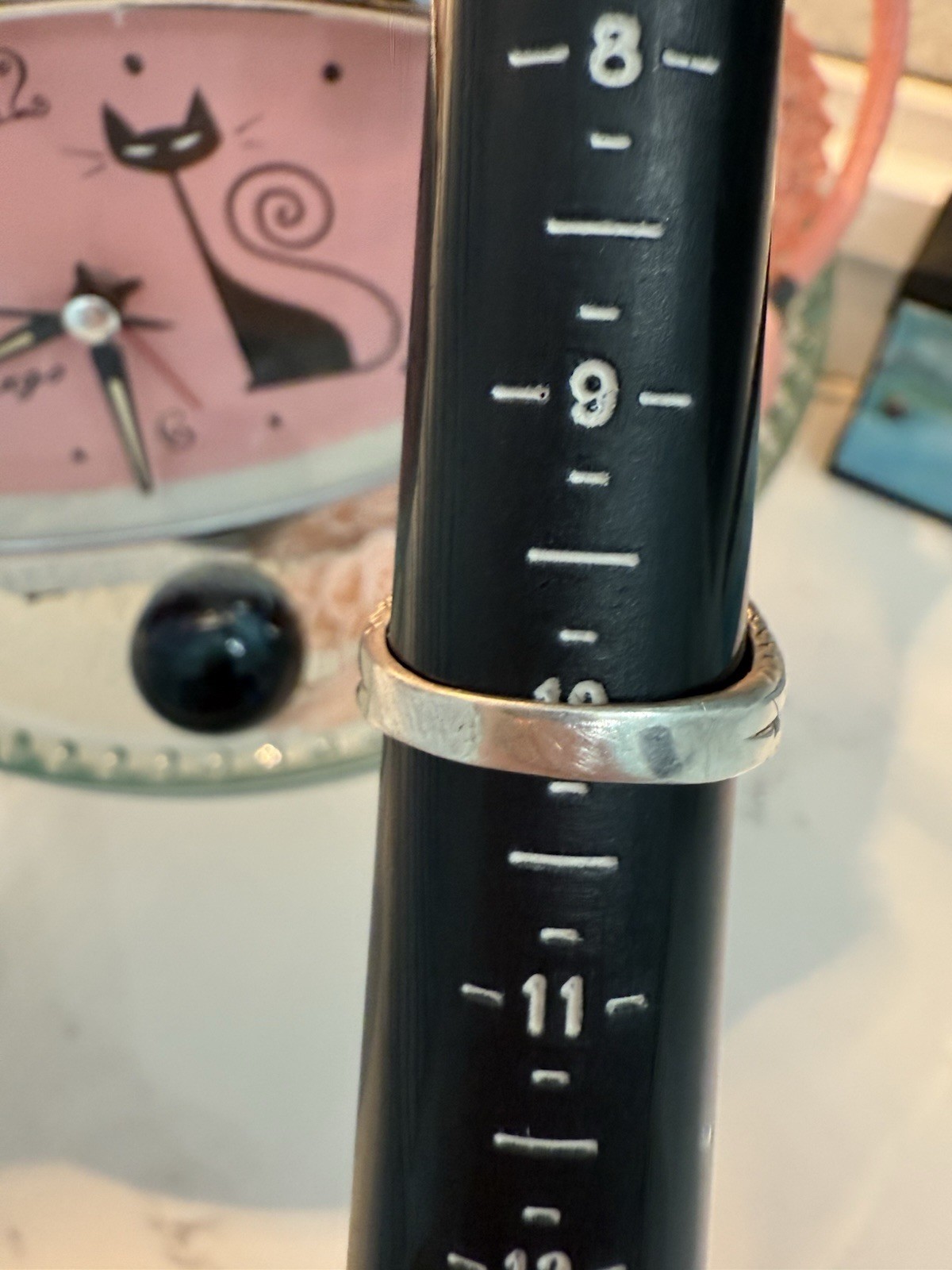 sterling silver Dragon Ring With Ruby Eye Size 10 - image 8