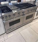 Viking Professional Custom Series 60 Inch Gas Range W/ Double Oven