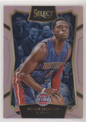 2015-16 Panini Select Concourse Pink Prizm /20 Reggie Jackson #9 nd3