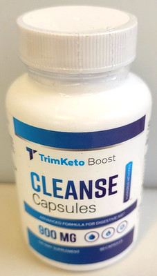 TrinKeto Boost CLEANSE CAPSULES Dietary Supplement~ (900 mg, 60 CAPS, Exp. 5/27)