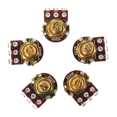 5 Stücke kurze Welle a500k Mini Potentiometer Töpfe für E-Gitarre