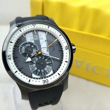INVICTA S1 RALLY 27124 CHARCOAL DIAL JAPAN MOV'T SWEEP SECOND MEN'S WATCH