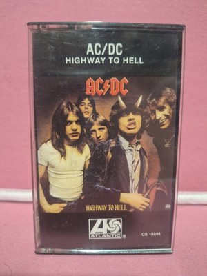 AC/DC Highway to Hell Cassette Atlantic CS 19244 Rock Hard Rock 1979