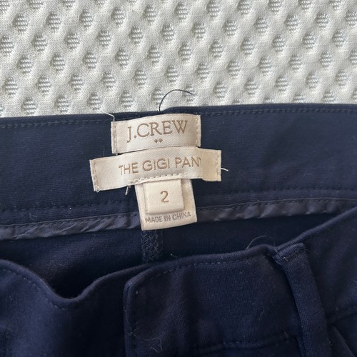 J. Crew Gigi Skinny Ponte Hose 2 dunkelblau Damen J.Crew - Bild 4 von 5