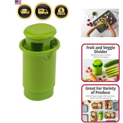 Compact Fruit & Vegetable Cutter for Effortless Meal Prep and Healthy Snacks
