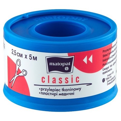 Matopat Classic Fabric cremoso 5 m x 2,5 cm 1 pz.