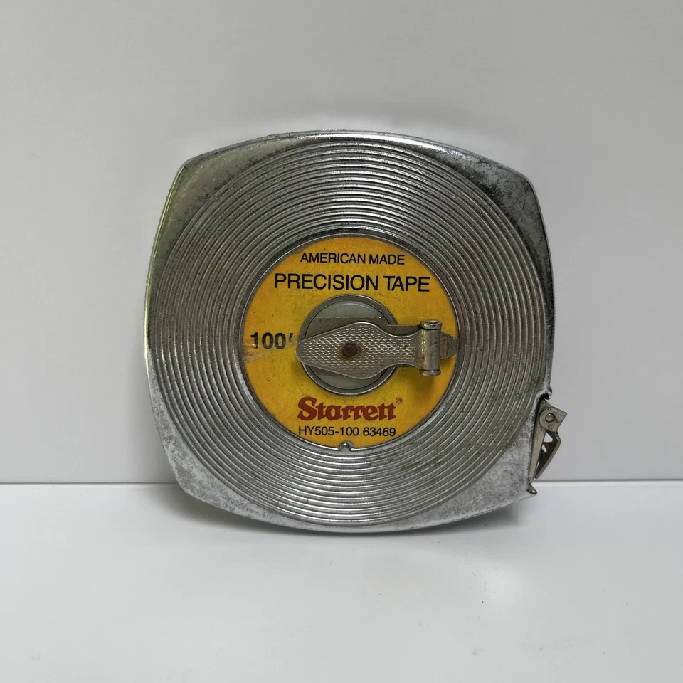 CINTA DE ACERO STARRETT HY-505-100 100' 63469 EE. UU. Foto 2 de 4