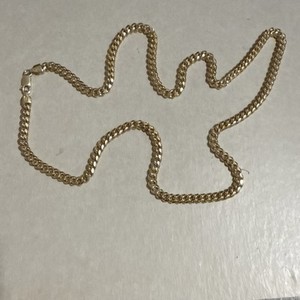 Authentic Miami Cuban Link Chain 14k Gold Plated Solid 925 Silver ITALY 5MM 22” 34 Grams