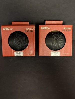 IRC Boken G-Claw 50mm Tubeless Tires. New
