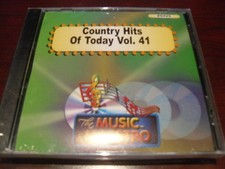 MUSIC MAESTRO KARAOKE 6425 COUNTRY HITS OF TODAY VOL 41 CD G OOP SEALED
