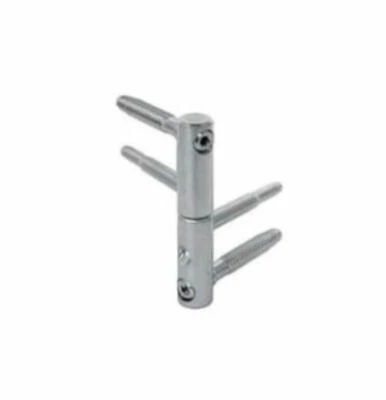 CERNIERA 4 GAMBE AGB REGOLABILE PER PORTE IN LEGNO Ø 14-16-20