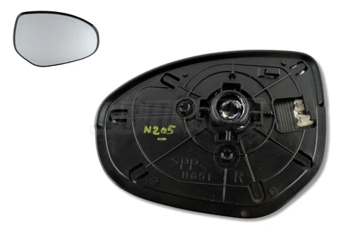 Genuine Mazda 3 6 (07-14) Right Side Heated Door Mirror Glass D651 R Aspheric