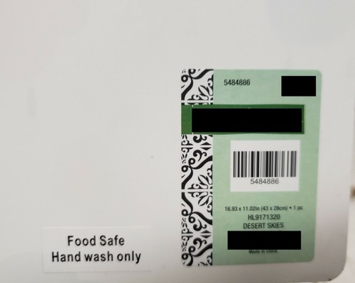 SET OF 2 SAME PLASTIC PLACEMATS,12" x 17", RAIN & SHINE, HL - Bild 10 von 10